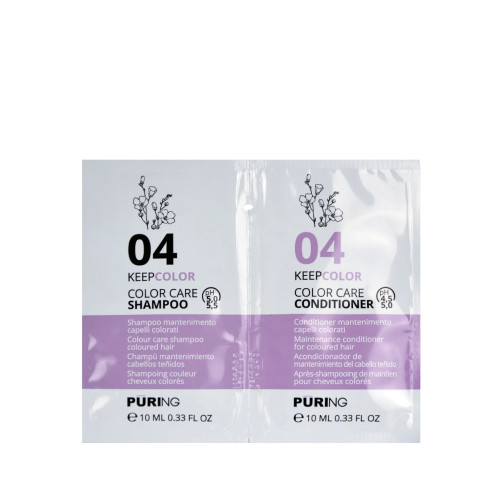 PÜRING PÜRING PR 04 Keepcolor Shampoo + Conditioner 10+10ml