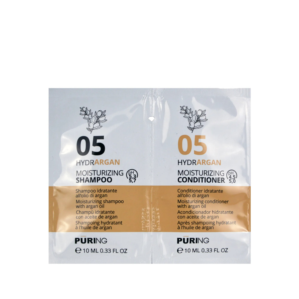 Produktbild för PÜRING PR 05 Hydrargan Shampoo + Conditioner 10+10ml