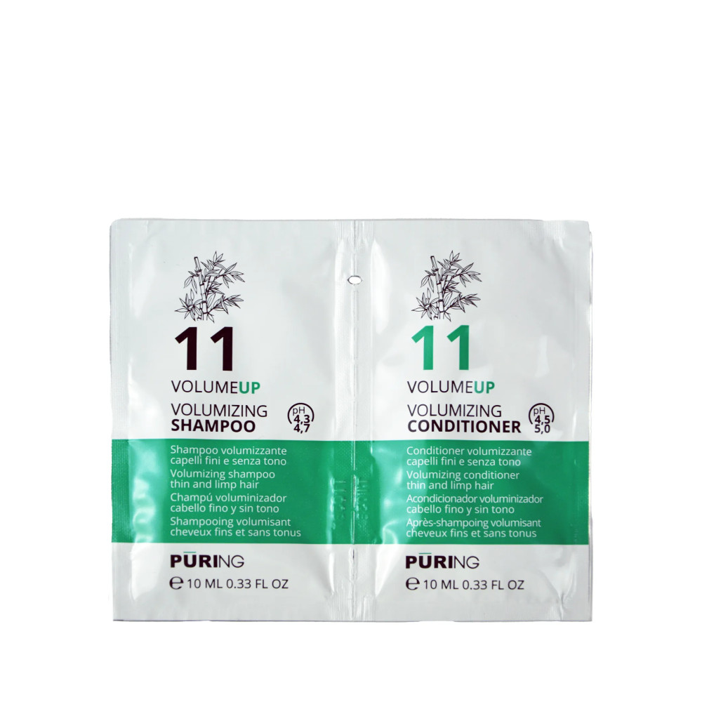 Produktbild för PÜRING PR 11 Volumeup Shampoo + Conditioner 10+10ml