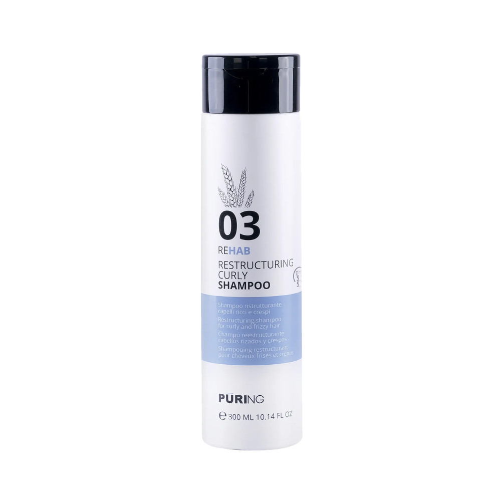 Produktbild för PÜRING PR 03 Rehab Restructuring Curly Shampoo 300ml
