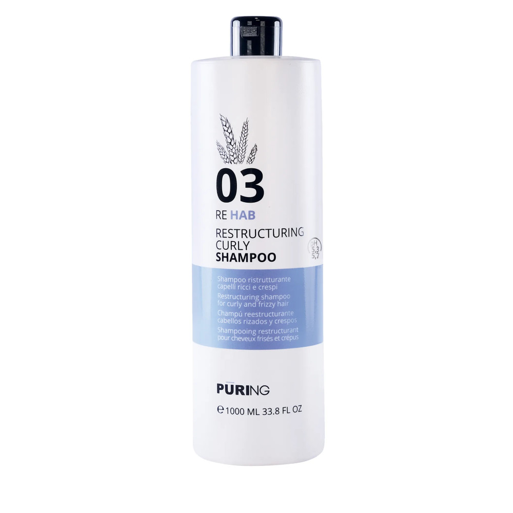 Produktbild för PÜRING PR 03 Rehab Restructuring Curly Shampoo 1000ml
