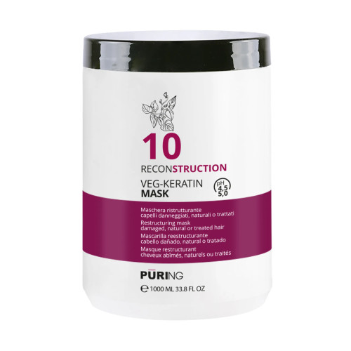 PÜRING PÜRING PR 10 Reconstruction Veg-Keratin Mask 1000ml