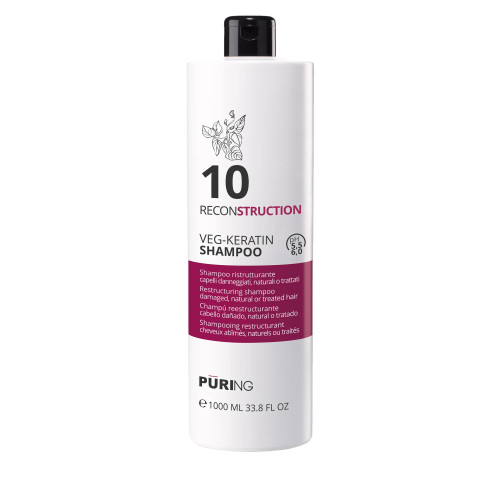 PÜRING PÜRING PR 10 Reconstruction Veg-Keratin Shampoo 1000ml