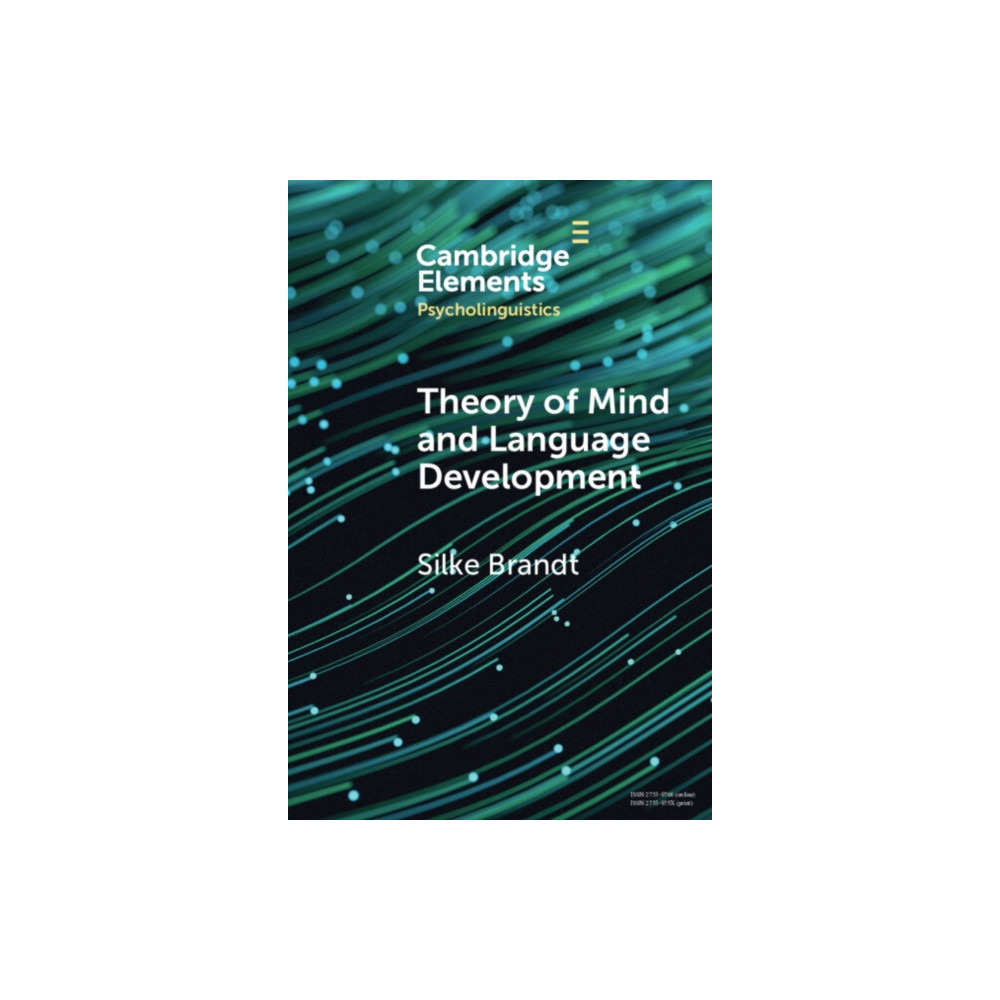 Produktbild för Theory of Mind and Language Development (häftad, eng)