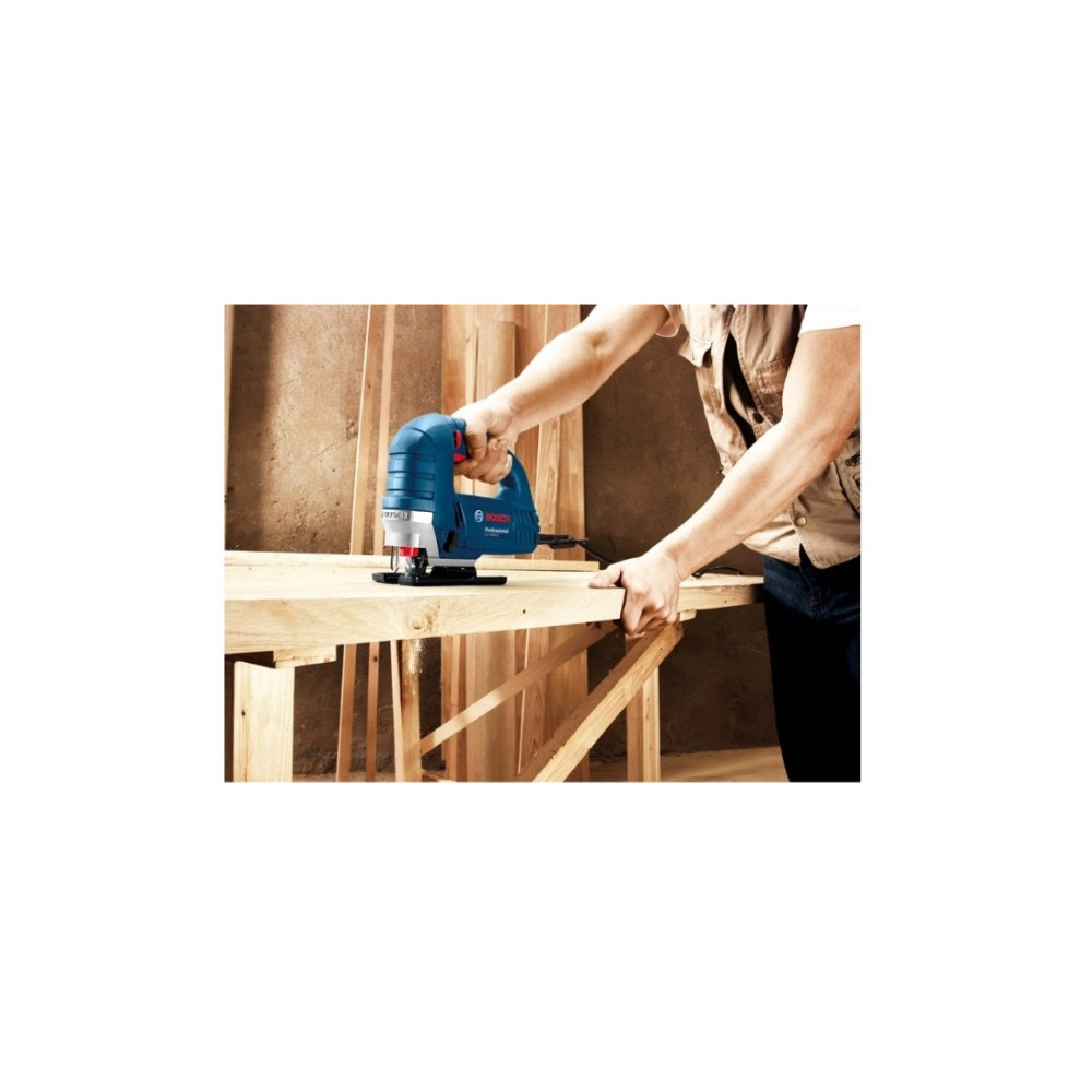 Produktbild för Bosch GST 8000 E Professional, Övre handtag, Svart, Blå, Grå...