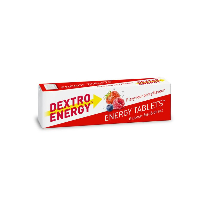 Produktbild för Dextro Energy Fizzy Sour Berry 47g