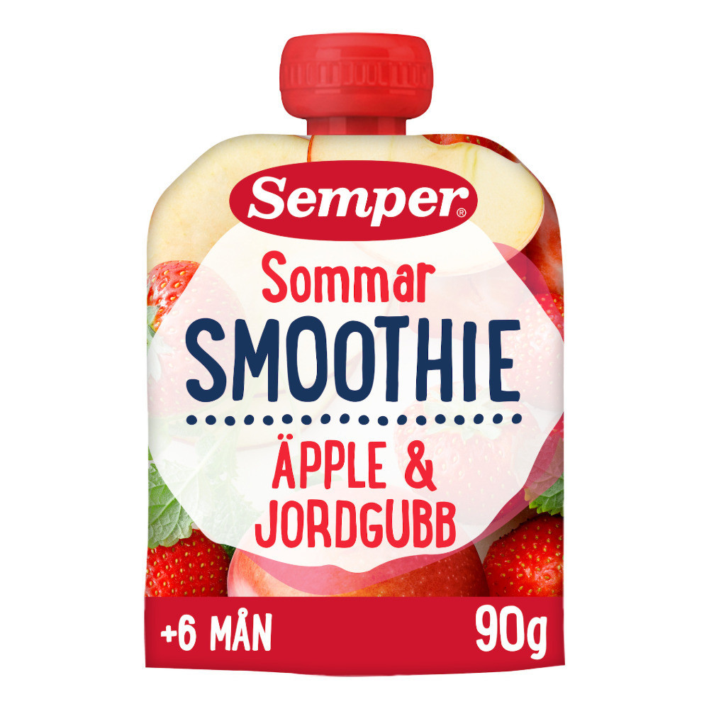 Produktbild för Smoothie Sommar från 6 Månader 90 g