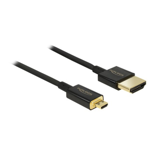 DeLOCK Delock Slim Premium - HDMI-kabel med Ethernet - 3 m