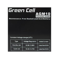 Produktbild för Green Cell - UPS-batteri - VRLA - 20 Ah