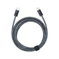 Produktbild för Baseus Dynamic, 2 m, Lightning, USB C, Hanstik, Hanstik, Grå