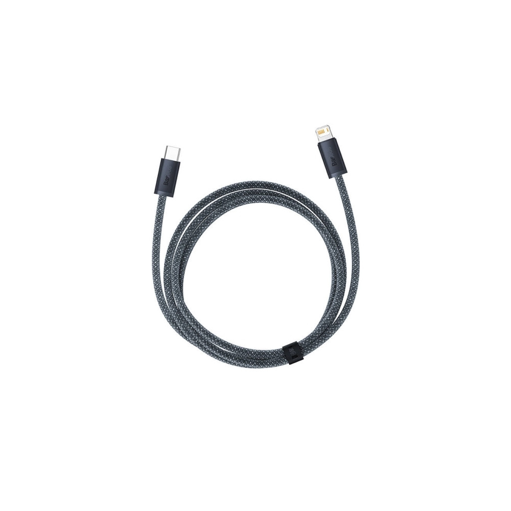 Produktbild för Baseus Dynamic, 2 m, Lightning, USB C, Hanstik, Hanstik, Grå