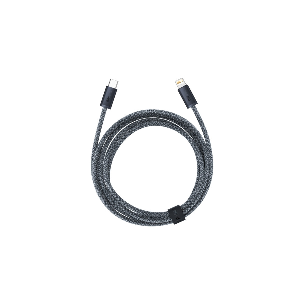 Produktbild för Baseus Dynamic, 2 m, Lightning, USB C, Hanstik, Hanstik, Grå