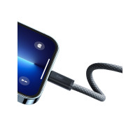 Produktbild för Baseus Dynamic, 2 m, Lightning, USB C, Hanstik, Hanstik, Grå