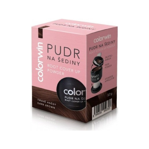 Colorwin COLORWIN_Root Cover Up Powder to retouch gray hair with mirr...