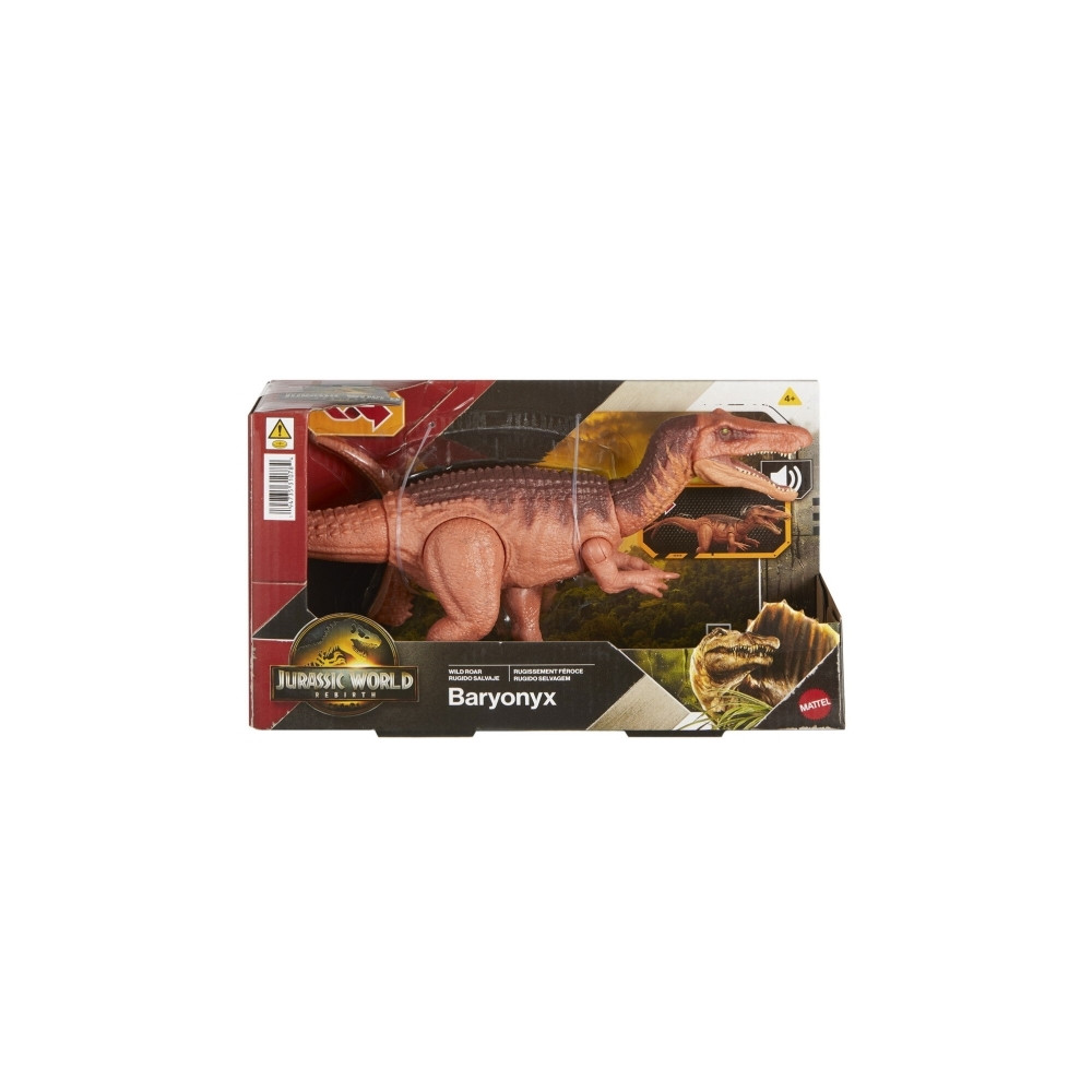 Produktbild för Jurassic World Wild Roar-dinosaur, actionlegetøj, bideangreb...