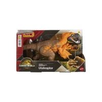 Produktbild för Jurassic World Wild Roar-dinosaur, actionlegetøj, bideangreb...