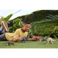 Produktbild för Jurassic World Wild Roar-dinosaur, actionlegetøj, bideangreb...