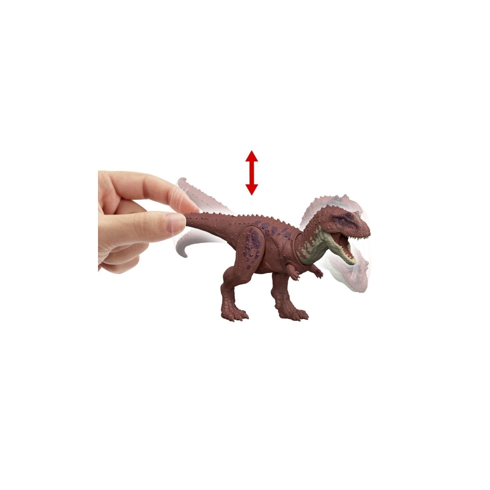 Produktbild för Jurassic World Wild Roar-dinosaur, actionlegetøj, bideangreb...