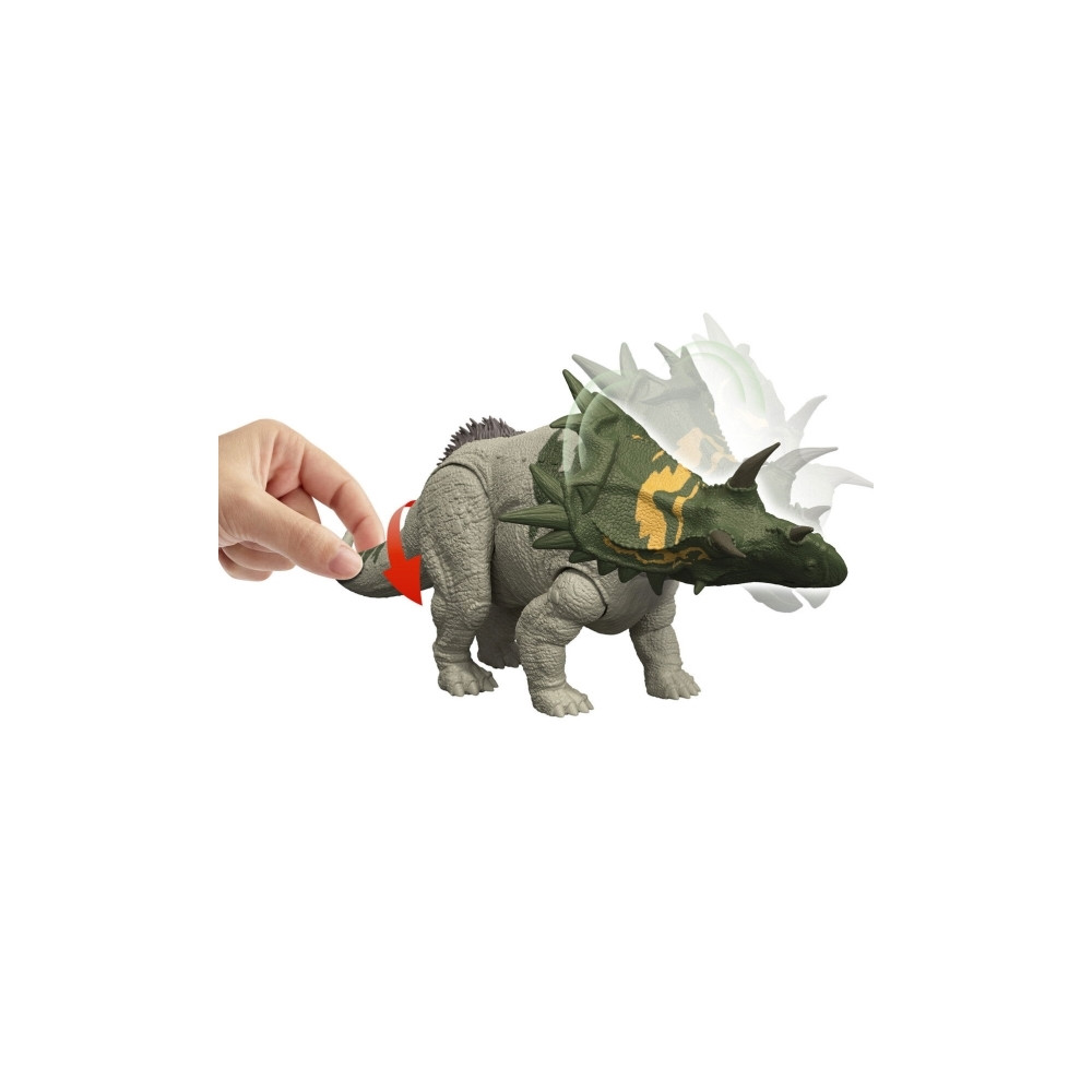 Produktbild för Jurassic World Wild Roar-dinosaur, actionlegetøj, bideangreb...