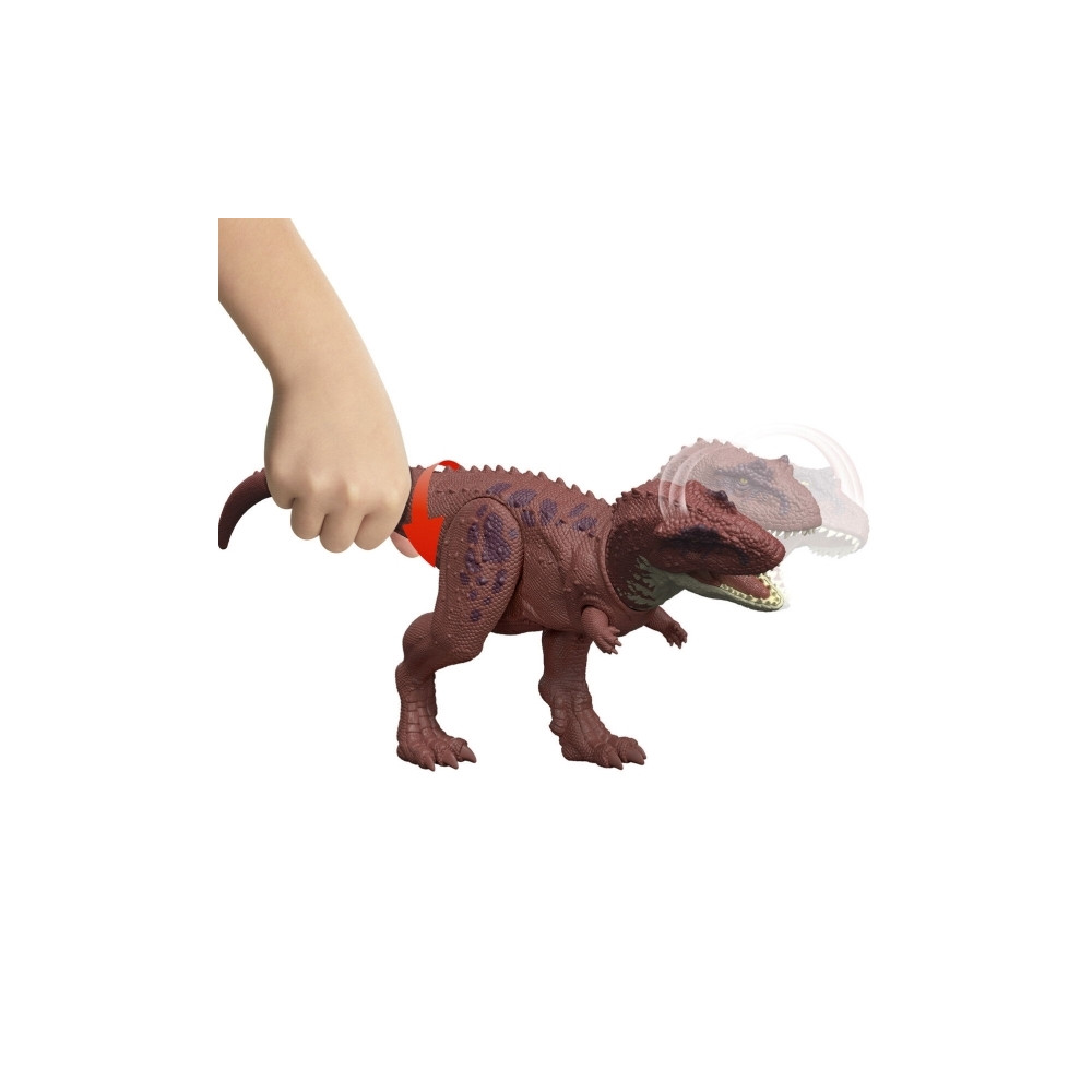 Produktbild för Jurassic World Wild Roar-dinosaur, actionlegetøj, bideangreb...
