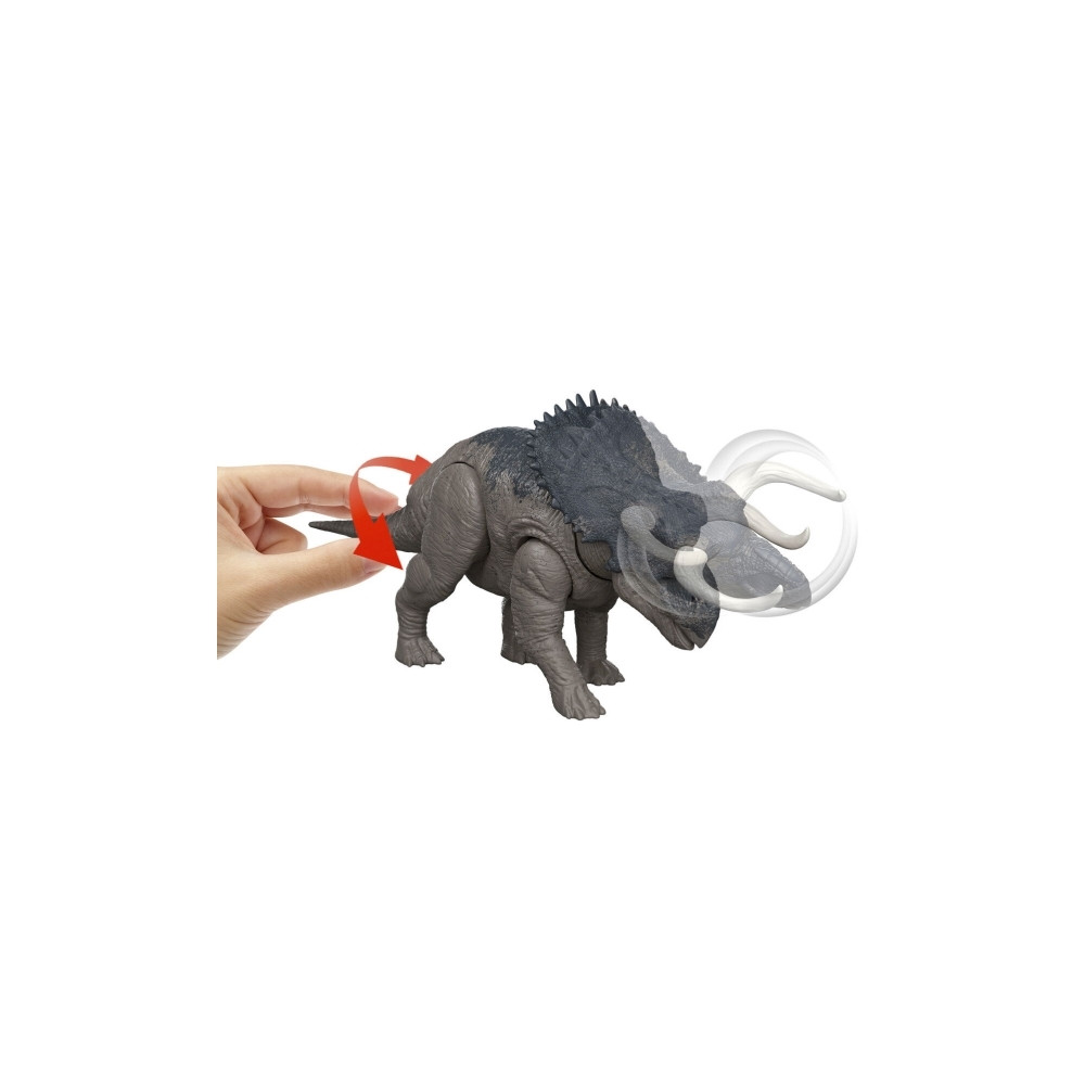 Produktbild för Jurassic World Wild Roar-dinosaur, actionlegetøj, bideangreb...