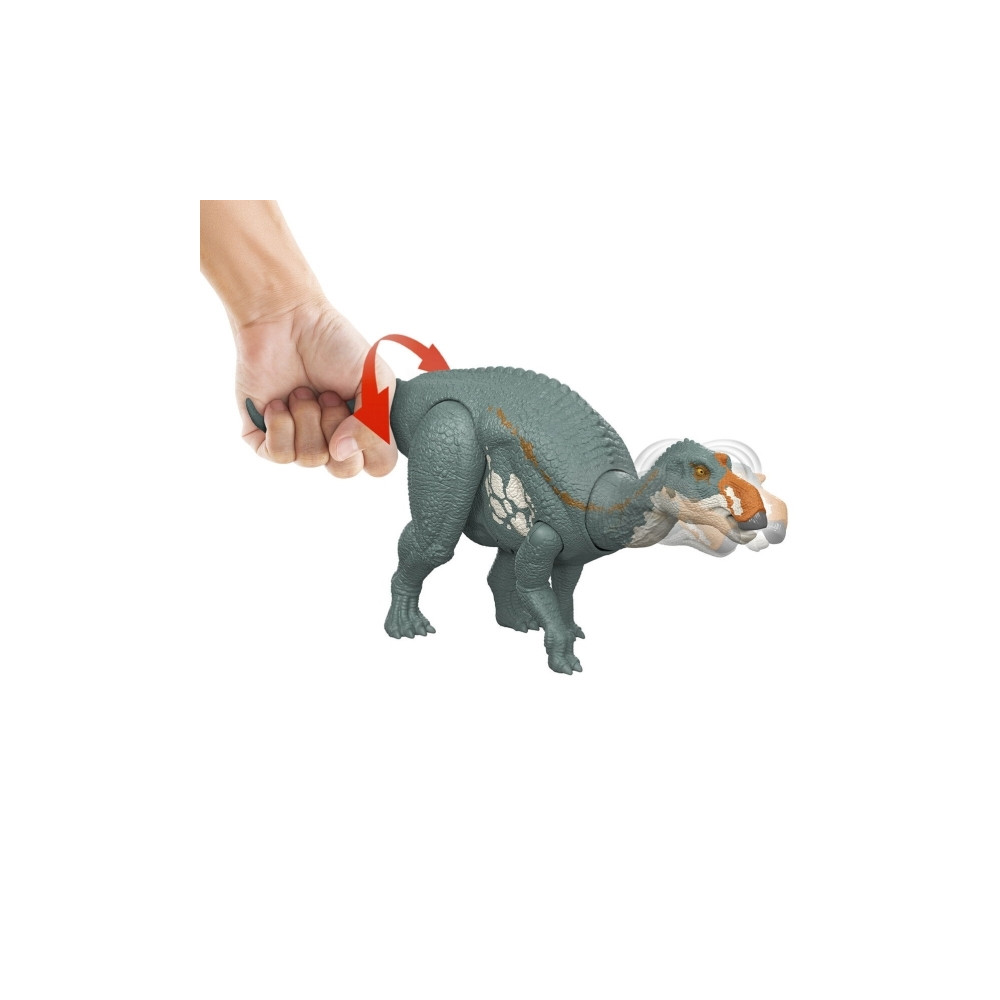 Produktbild för Jurassic World Wild Roar-dinosaur, actionlegetøj, bideangreb...