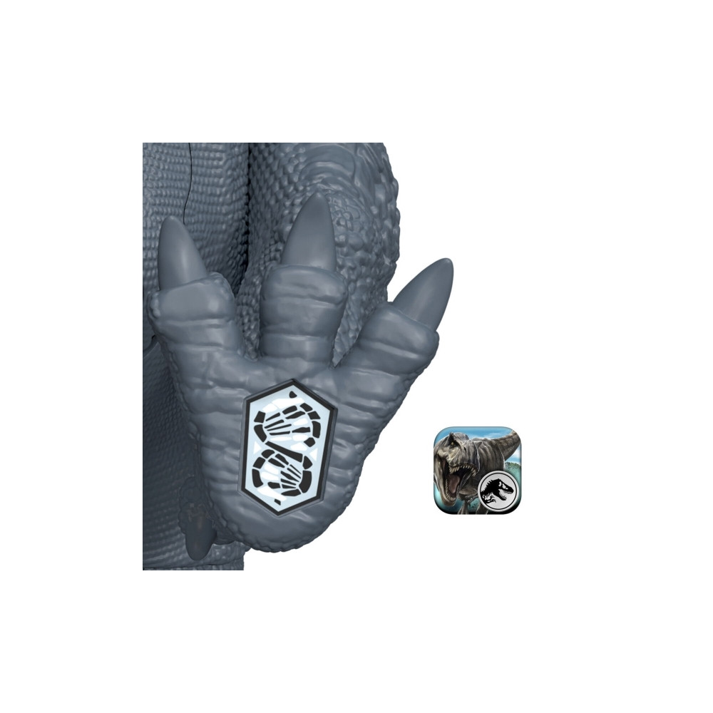 Produktbild för Jurassic World Wild Roar-dinosaur, actionlegetøj, bideangreb...