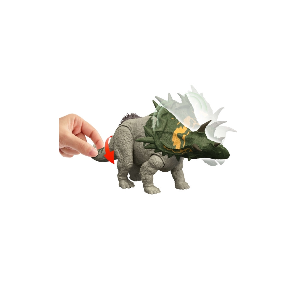 Produktbild för Jurassic World Wild Roar-dinosaur, actionlegetøj, bideangreb...