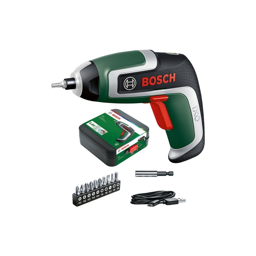 Produktbild för Sladdlös skruvdragare BOSCH IXO 7, 3,6 V, 2,0 Ah Li-ion, 5,5...