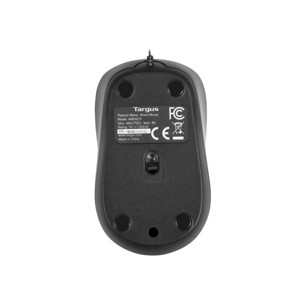 Produktbild för Targus - mus - USB - svart