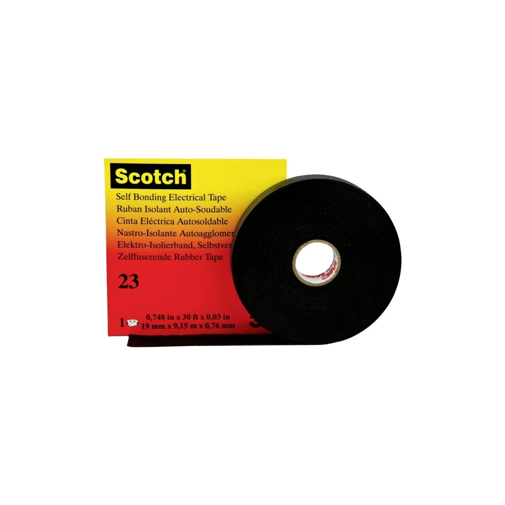 Produktbild för 3M 7000007286, svart, polyester, etylenpropylengummi (EPR),...