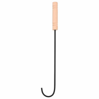 Produktbild för Eldstad med justerbart grillgaller ⌀55,5 x 107,5 cm Stål Svart