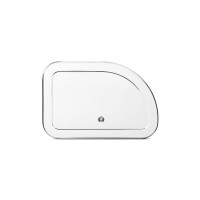 Produktbild för Brabantia Brilliant Steel Roll Top Bread Bin, Rektangulär, R...