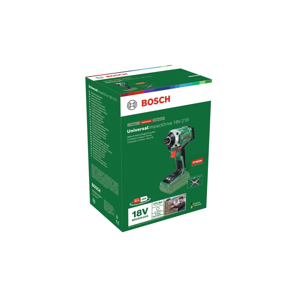 Produktbild för Bosch 4053423504293, Mutterdragare, Pistolhandtag, 1/4", Grö...