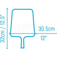 Produktbild för Bestway 58277, Pool rengöringsnät, Blå, 3 cm, 176 g, 1 styck...