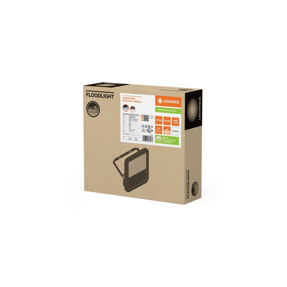 Produktbild för LED FLOOD-projektor PFM 100 P 69W/53W 10000lm/8000lm 4000K 8...