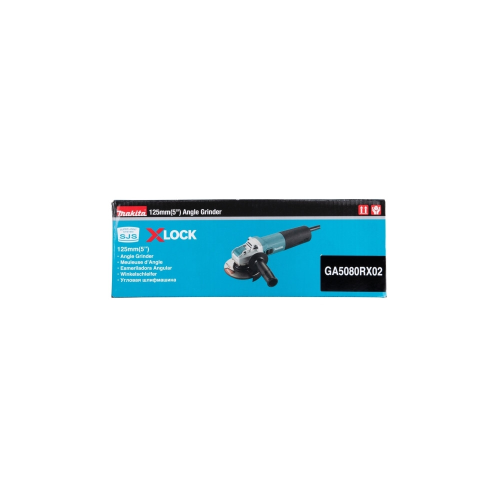 Produktbild för Makita GA5080R - vinkelslip - 1400 W - 125 mm