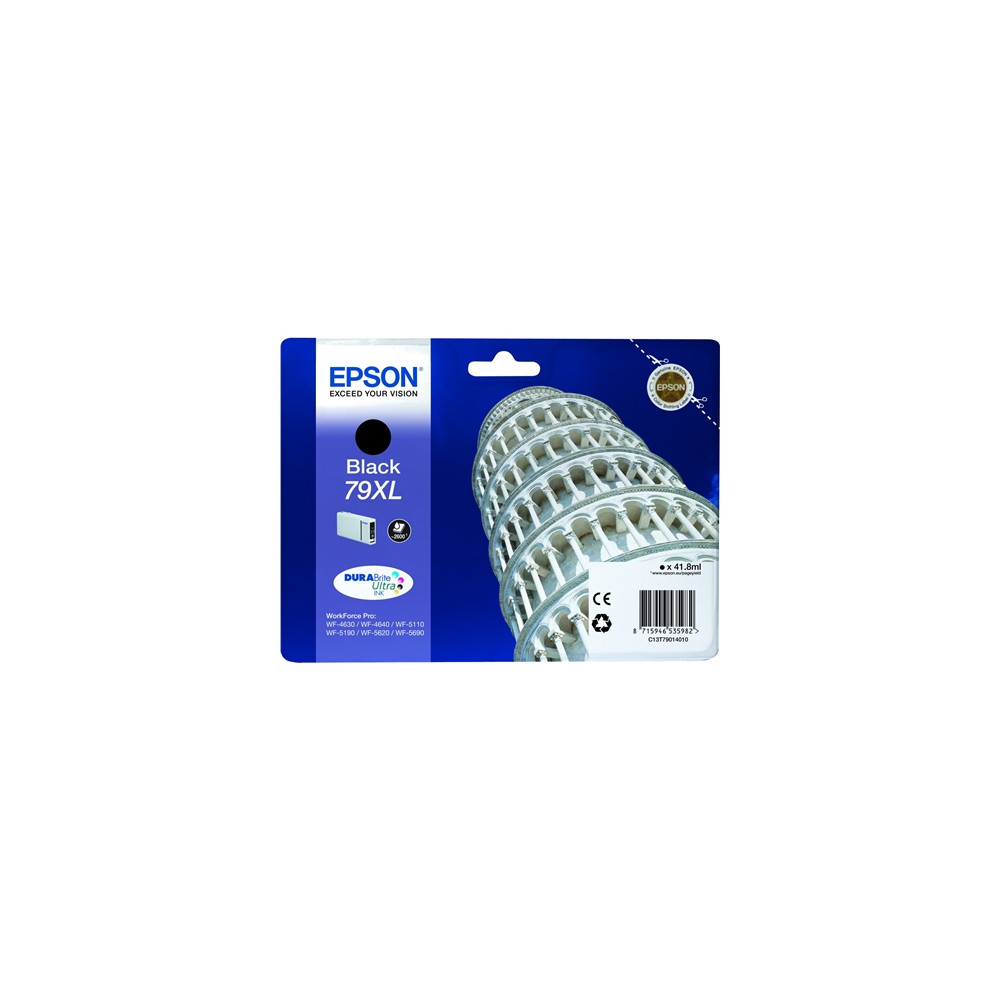 Produktbild för Epson 79XL - XL - svart - original - bläckpatron