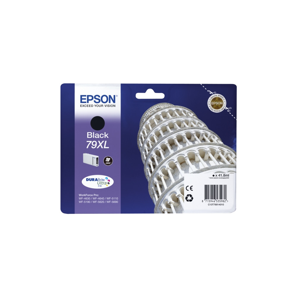 Produktbild för Epson 79XL - XL - svart - original - bläckpatron
