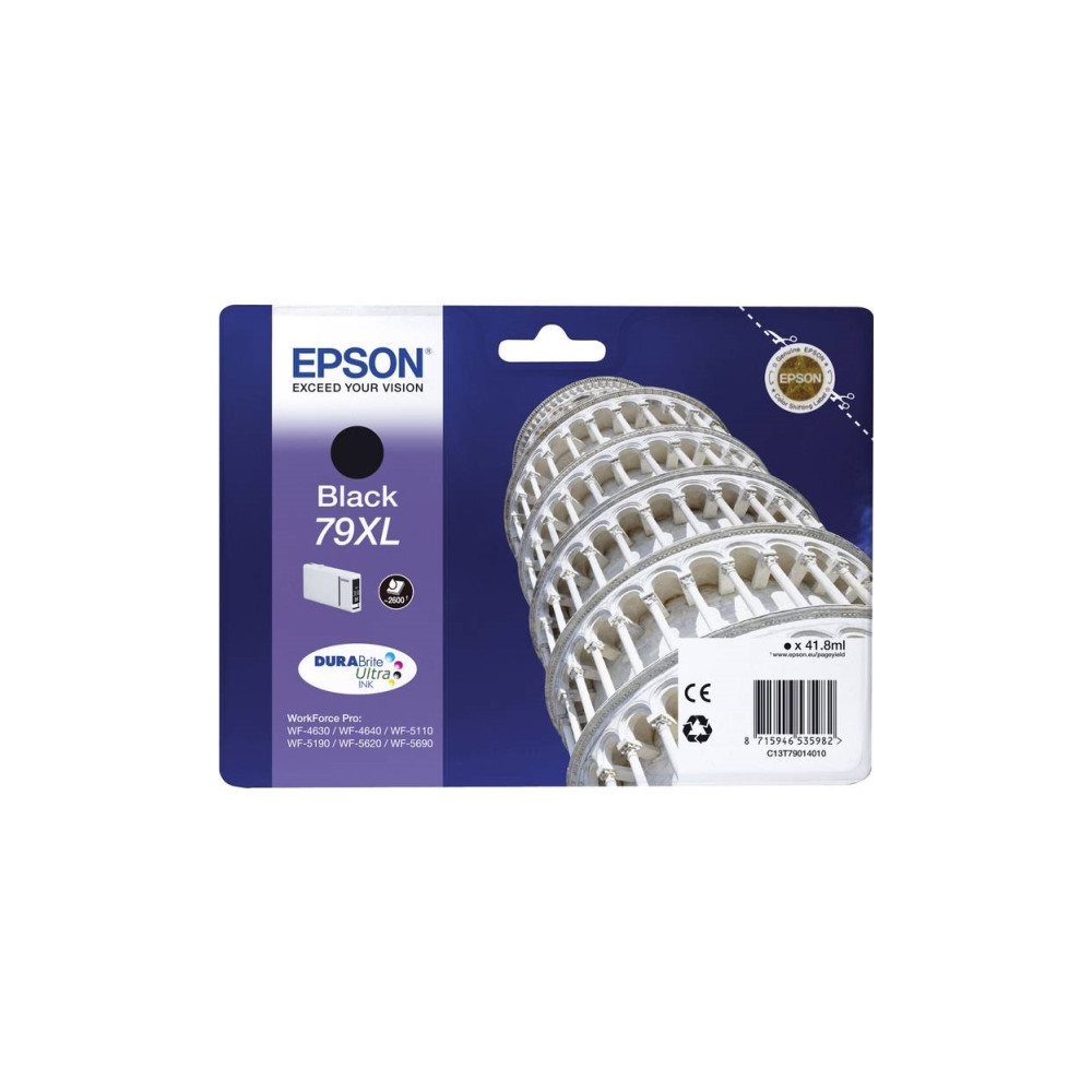 Produktbild för Epson 79XL - XL - svart - original - bläckpatron