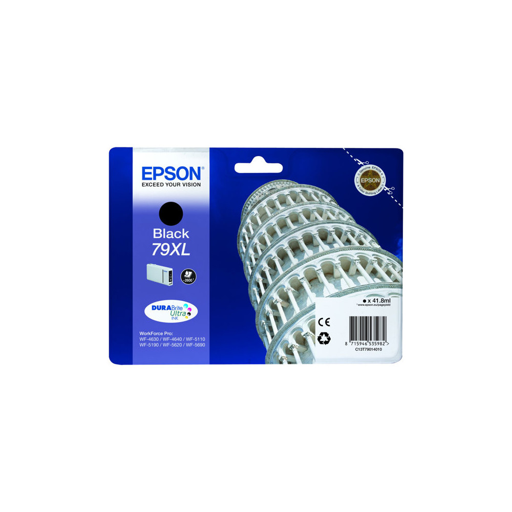 Produktbild för Epson 79XL - XL - svart - original - bläckpatron