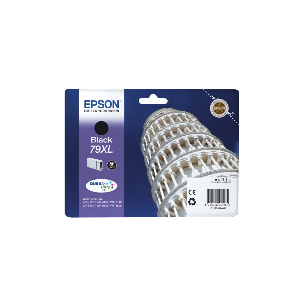 Produktbild för Epson 79XL - XL - svart - original - bläckpatron