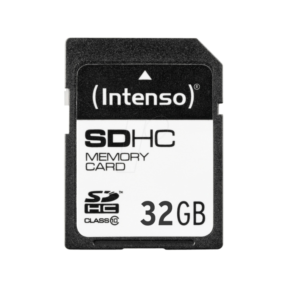 Produktbild för Intenso Class 10 - flash-minneskort - 32 GB - SDHC
