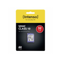 Produktbild för Intenso Class 10 - flash-minneskort - 32 GB - SDHC