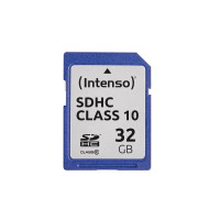 Produktbild för Intenso Class 10 - flash-minneskort - 32 GB - SDHC