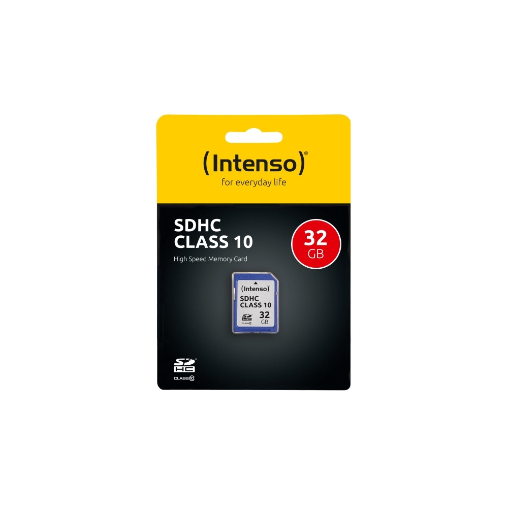 Produktbild för Intenso Class 10 - flash-minneskort - 32 GB - SDHC