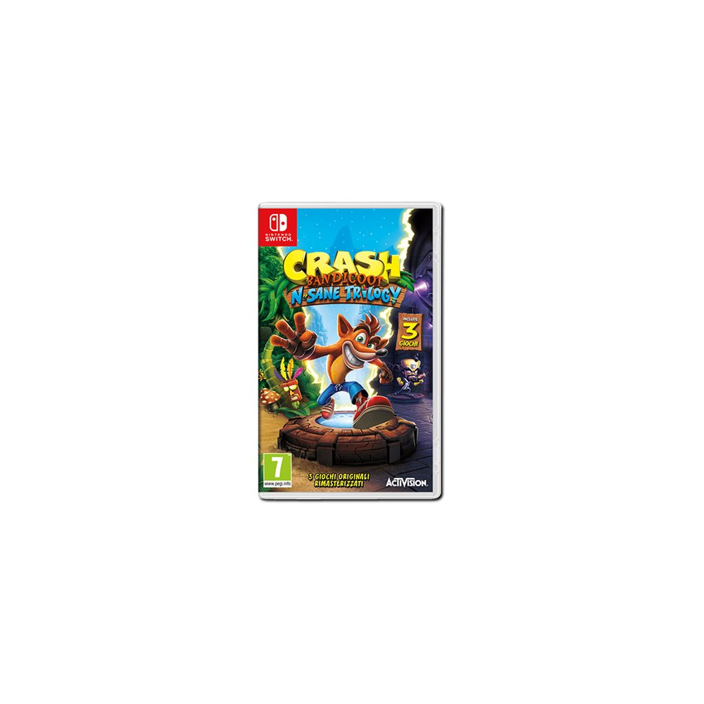 Produktbild för Crash Bandicoot N. Sane Trilogy Nintendo Switch