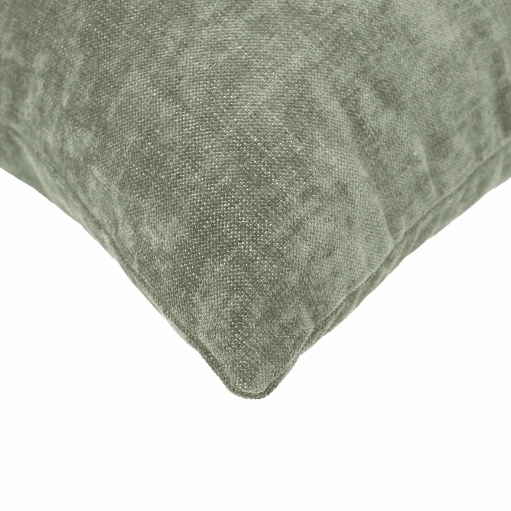 Produktbild för Kuddöverdrag 6 st HEERLEN Grön 30 x 30 cm Chenilletyg