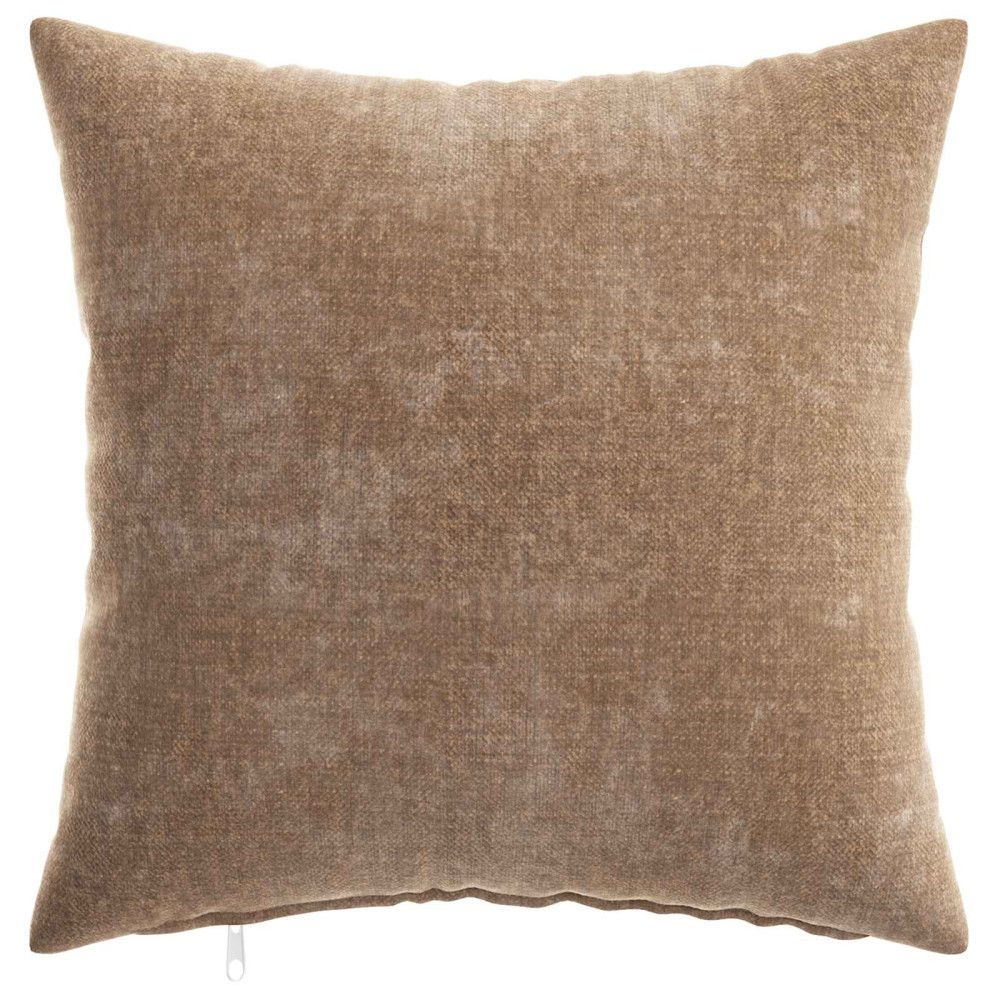 Produktbild för Kuddöverdrag 6 st HEERLEN Brun 30 x 30 cm Chenilletyg