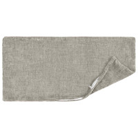 Produktbild för Kuddöverdrag 6 st HEERLEN Ljusgrå 30 x 50 cm Chenilletyg